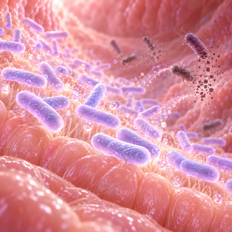 3. Good bacteria help maintain that acidity.