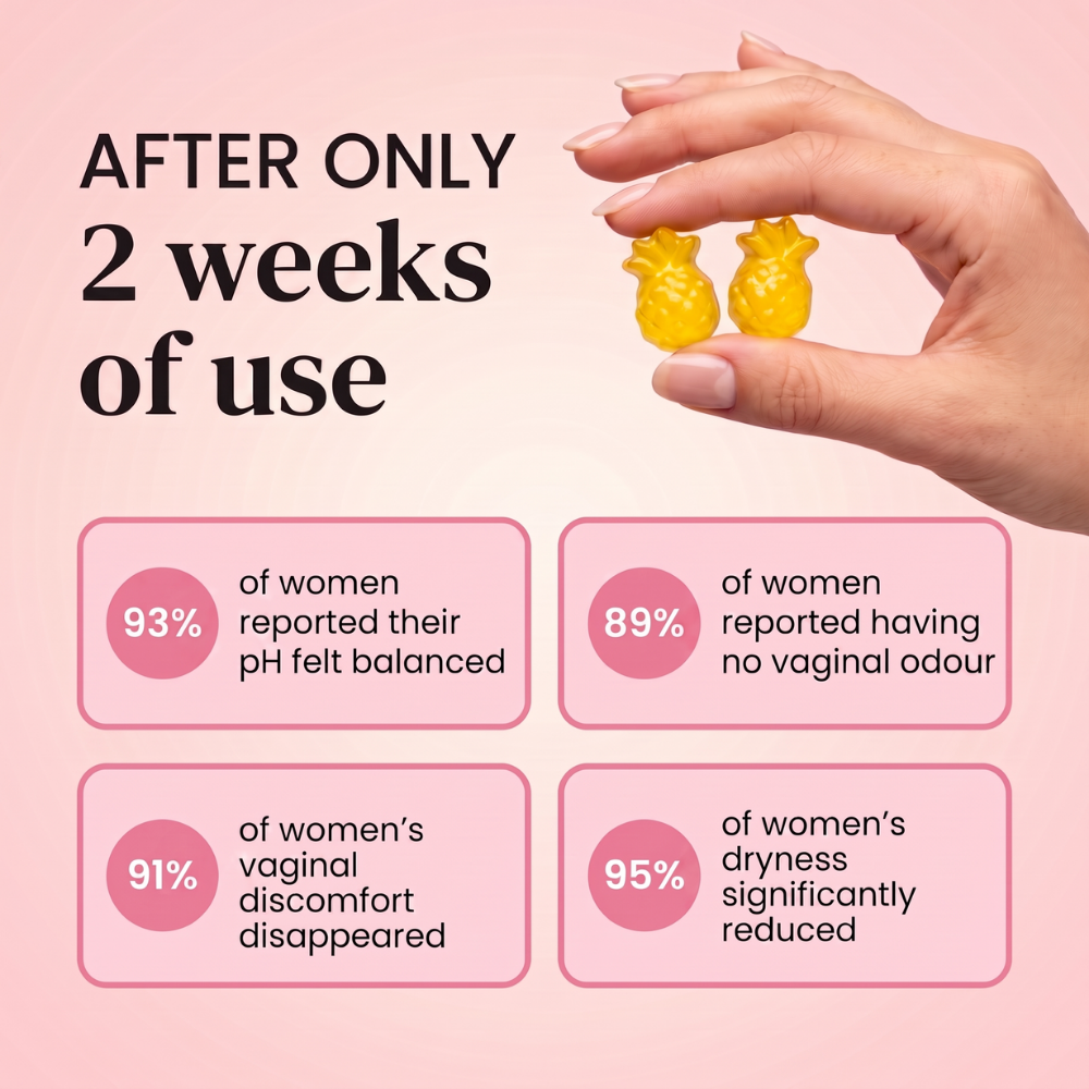 Daily Balance Vaginal + Gut Probiotic Gummies
