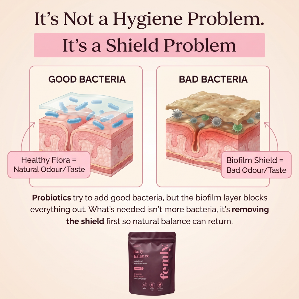 Daily Balance Vaginal + Gut Probiotic Gummies