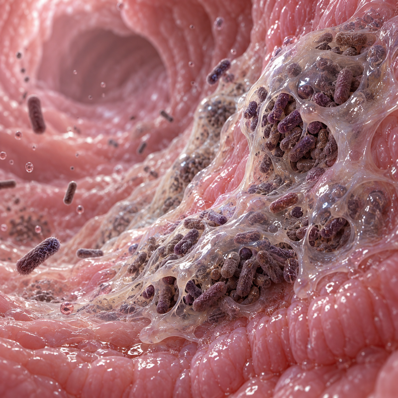 7. When bacteria linked to odour overgrow, they can build protective biofilms.