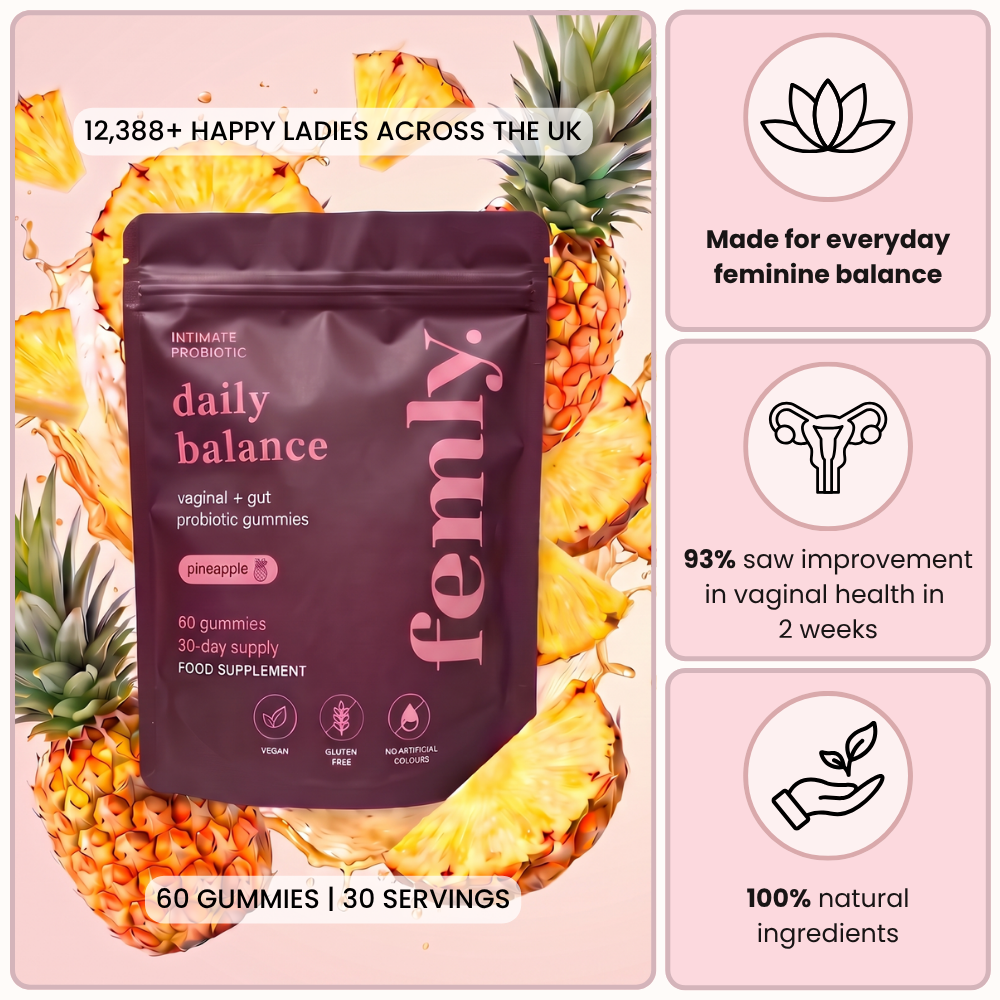 Daily Balance Vaginal + Gut Probiotic Gummies